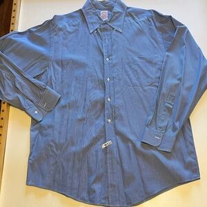 Brooks Brothers Striped Blue Dress Shirt